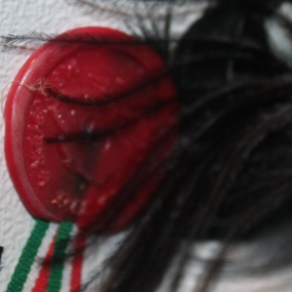 New La Maschera del Galeone Hand Made in Italy Feathered Mask w Certificate - Picture 7 of 10